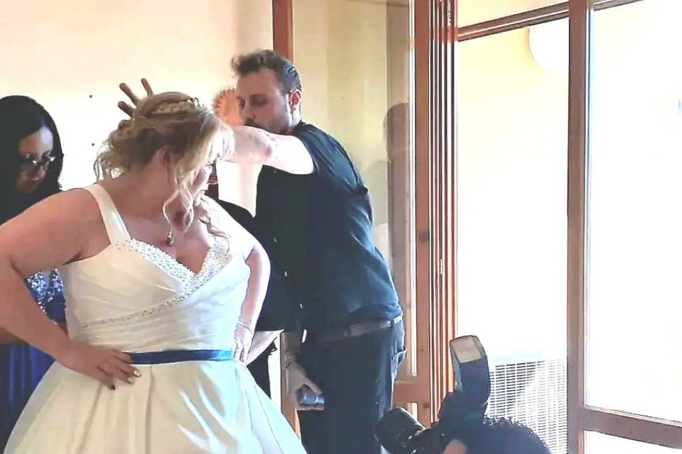 Fotografo (preparazione sposa)