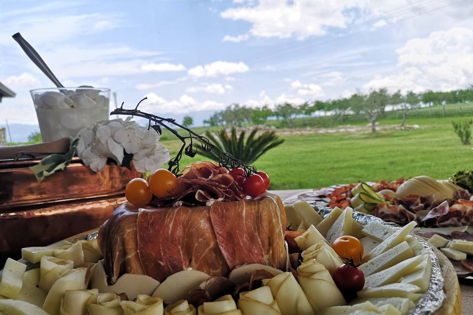 Buffet in Campagna