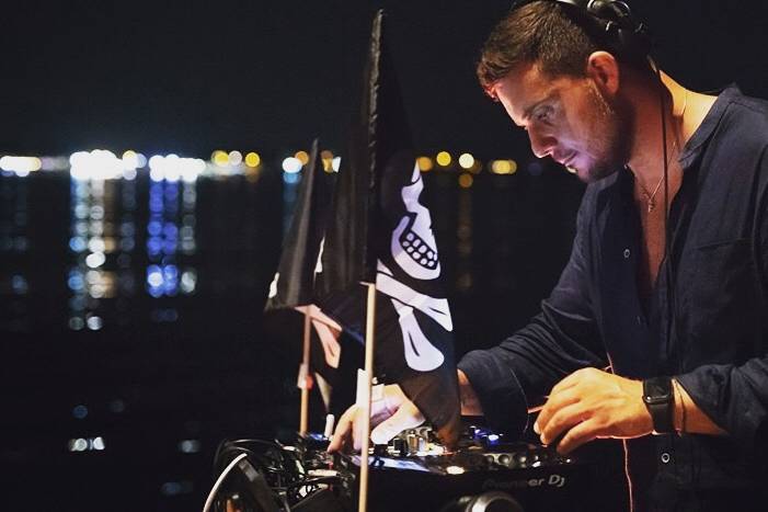 Deejay on Boat