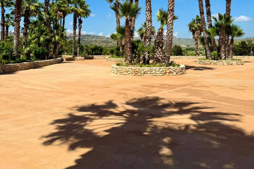Giardino villa