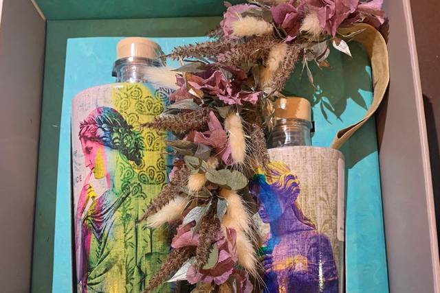 Box Regalo con Fiori Secchi