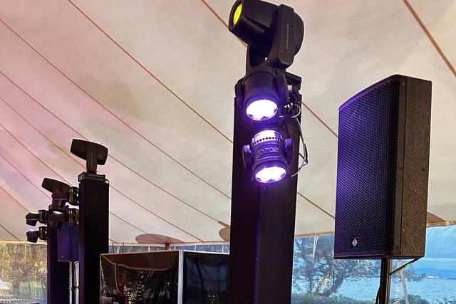 Impianto audio professionale