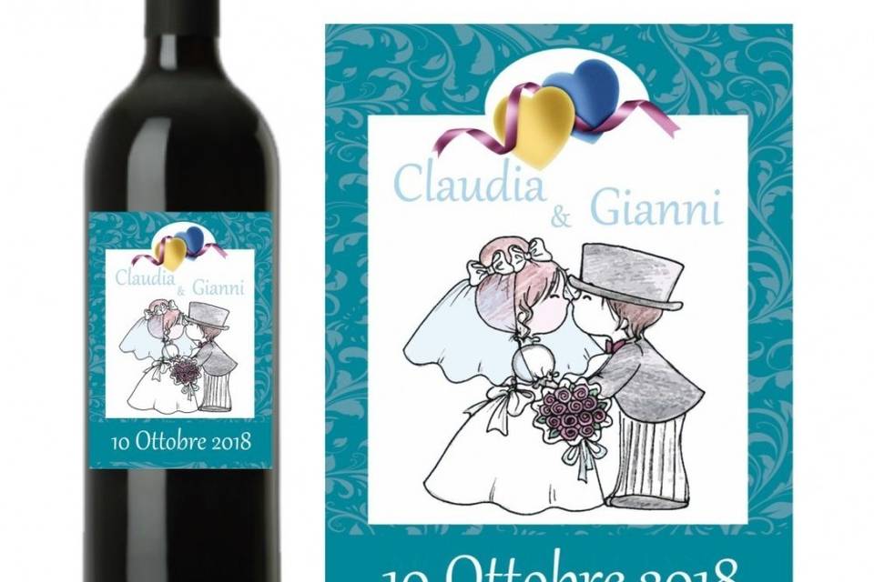 Colizzi Vini - Bottiglie con etichetta personalizzata