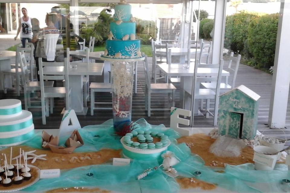 Confettata tema mare