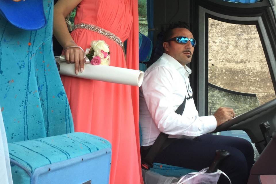 Wedding bus