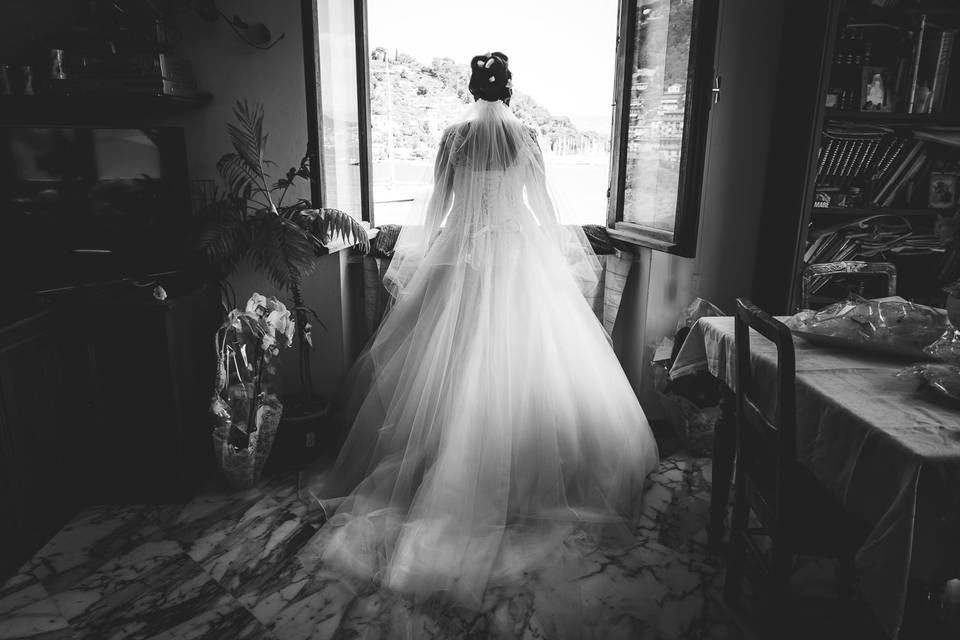 Preparazione sposa