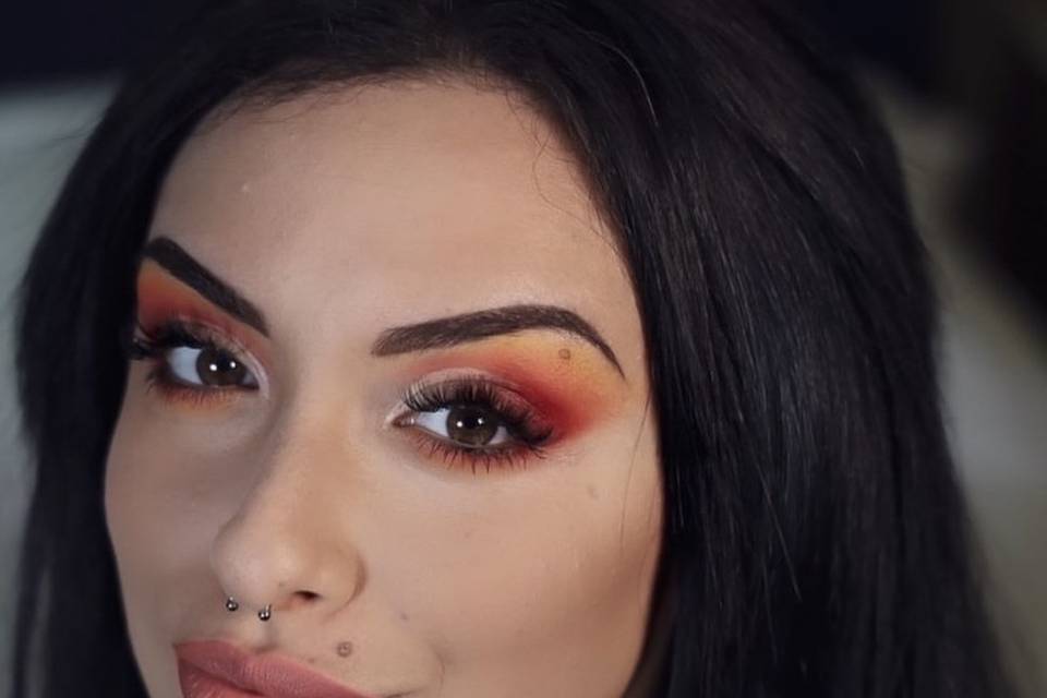 Make up colorful