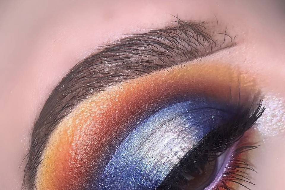 Make up colorful