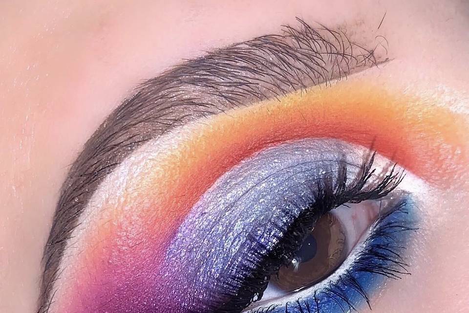 Make up colorful