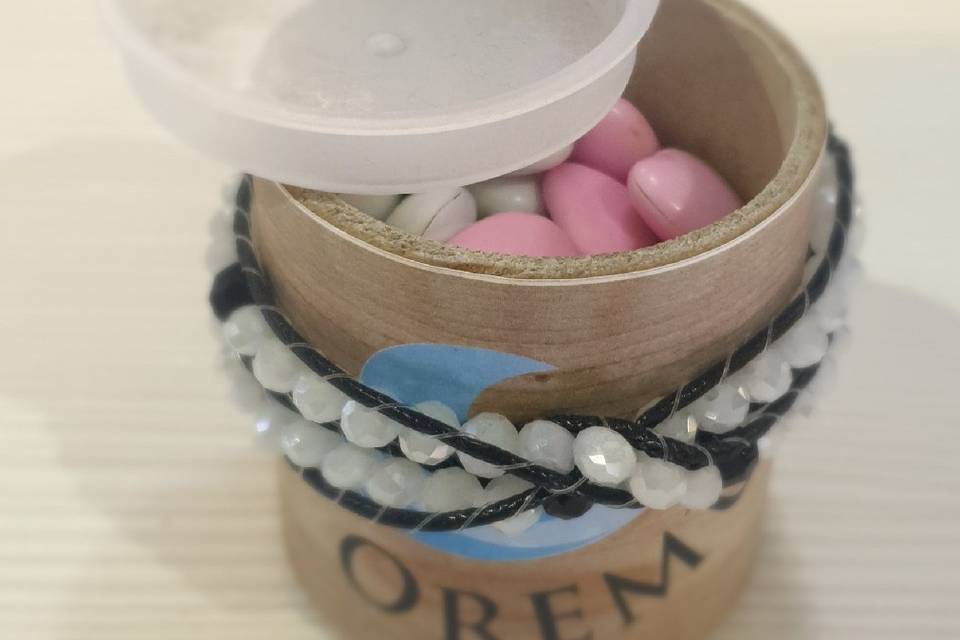 esempio confezione bracciale o