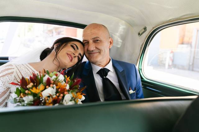 Arrivo alla chiesa