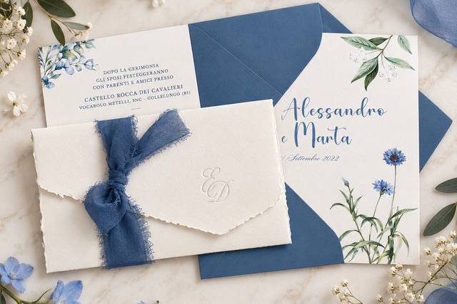 Partecipazione floreale