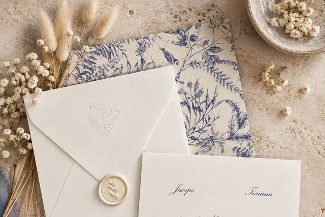 Part. con interno busta stamp.