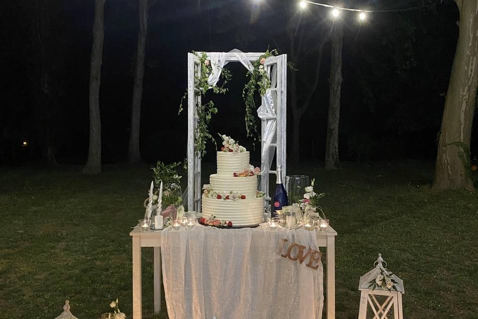 Allestimento wedding cake