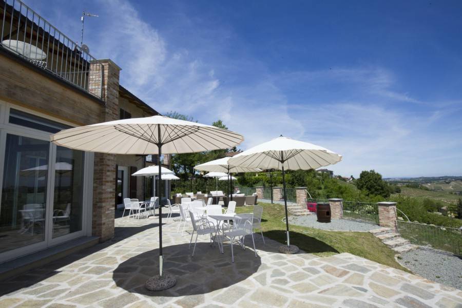 La terrazza sulle vigne