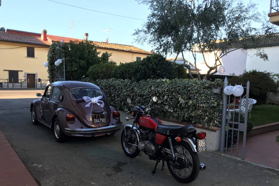 Maggiolino & CB400 four