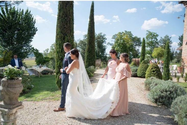 Bride and groom