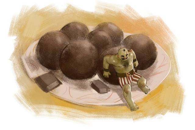Illustrazione Fantasy tartufi