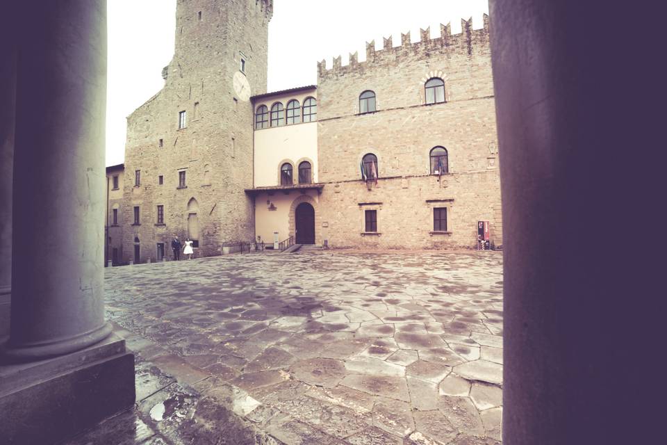 Piazza del comune arezzo