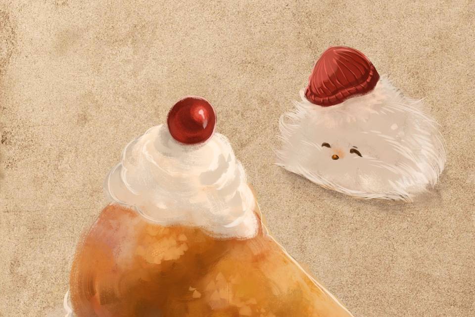 Illustrazione Fantasy babà