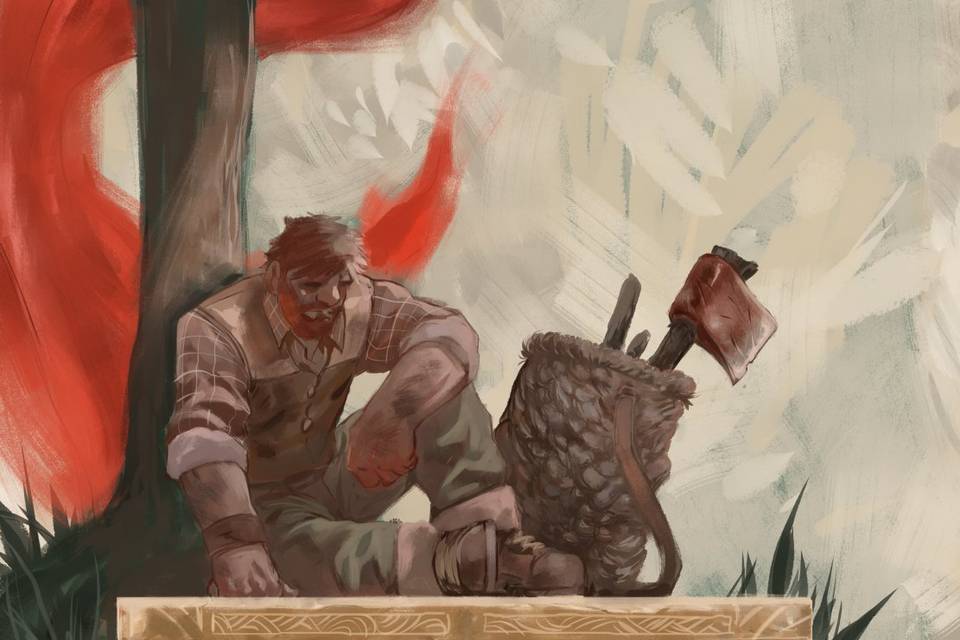 Illustrazione a tema Fantasy