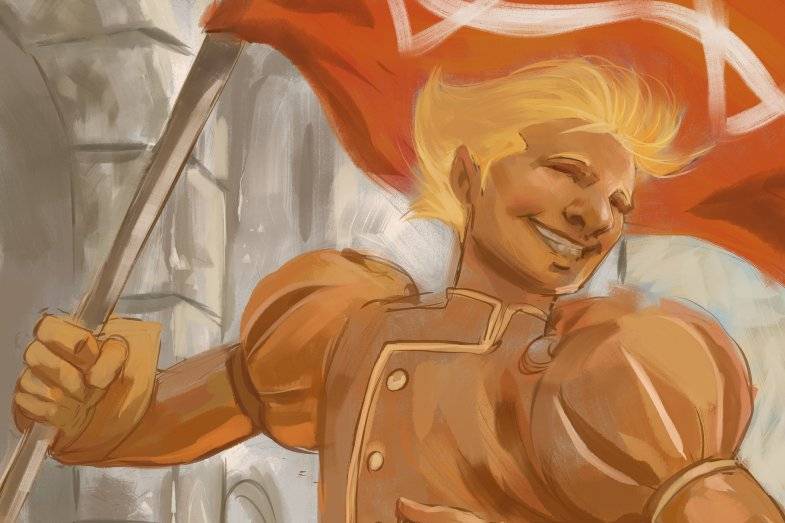 Illustrazione a tema Fantasy