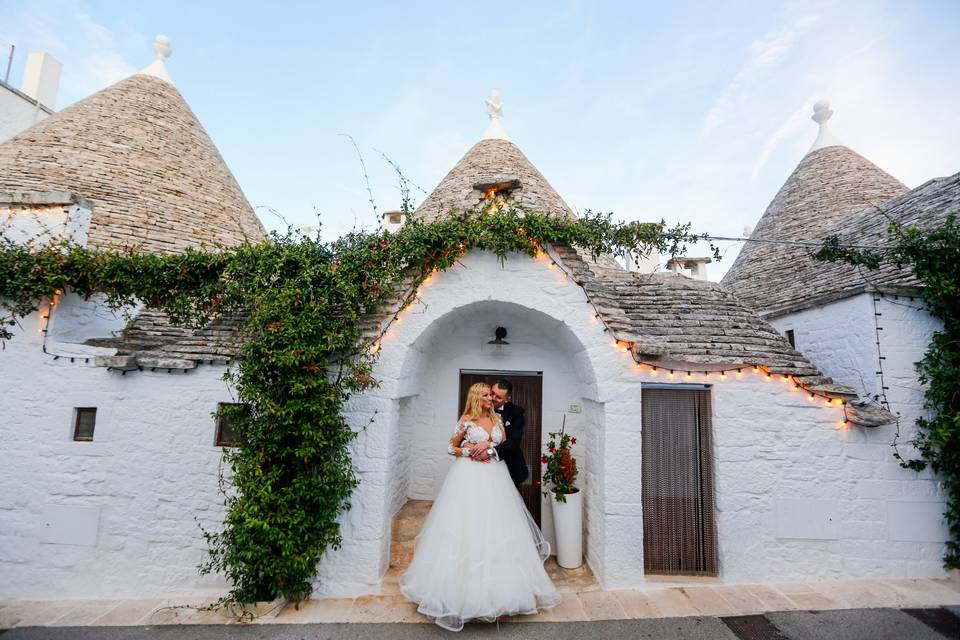 Matrimonio tra i trulli