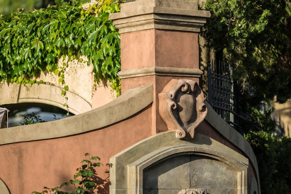 La fontana del giardino