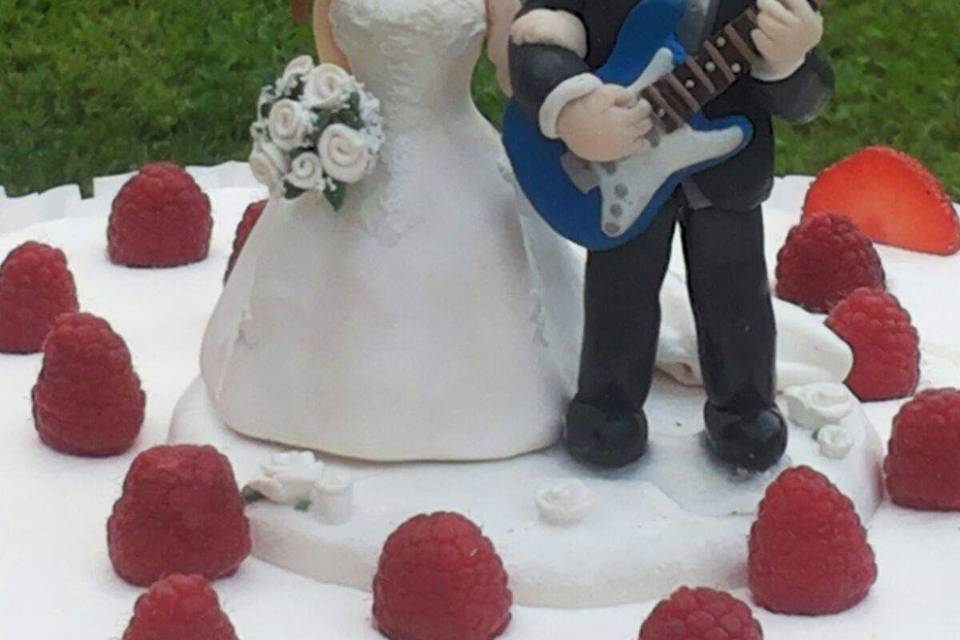 Cake topper personalizzato con