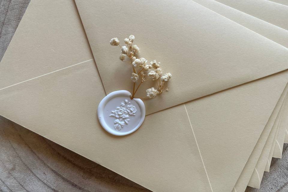 Sigillo bianco busta sahara