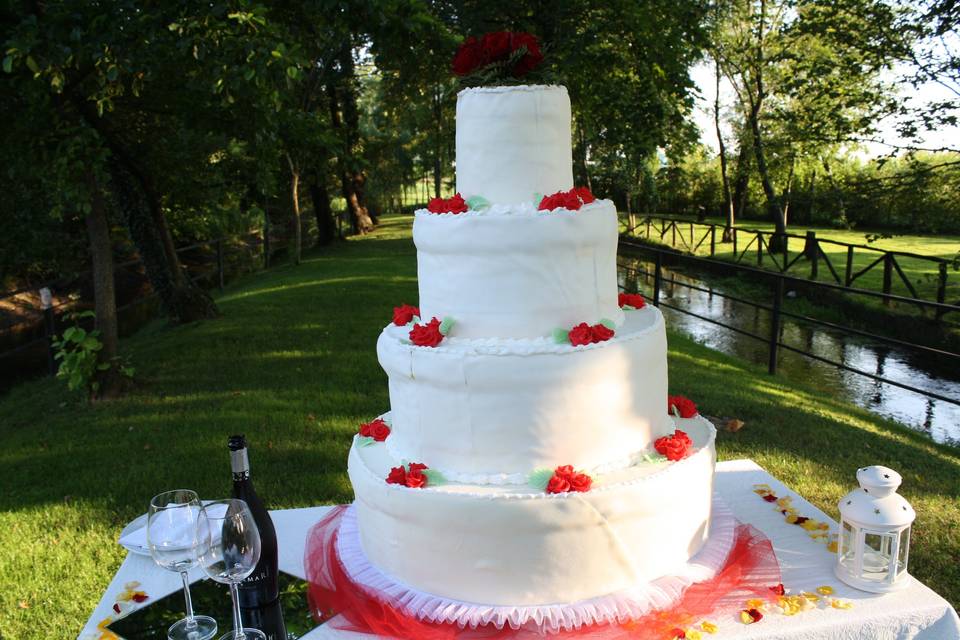 Wedding cake al Molino