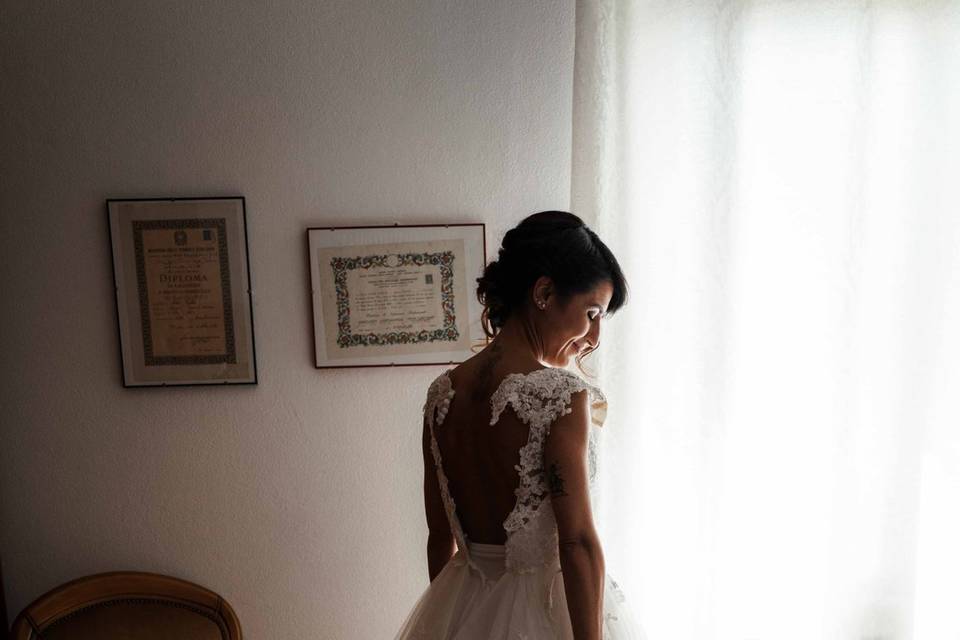 Preparazione sposa