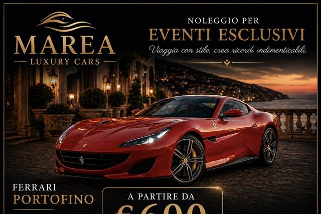 Auto sportiva matrimonio