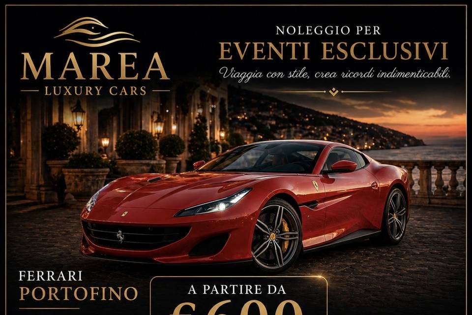 Auto sportiva matrimonio