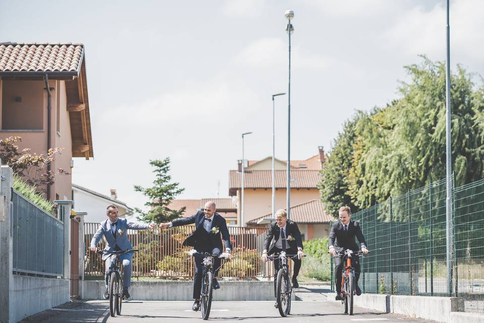 Amici in bicicletta