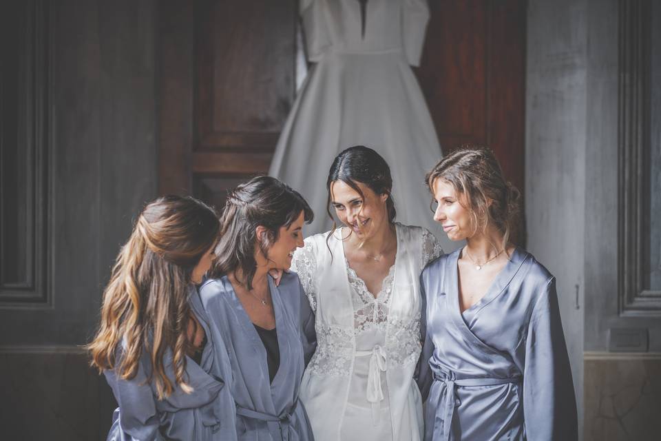 Preparazione sposa