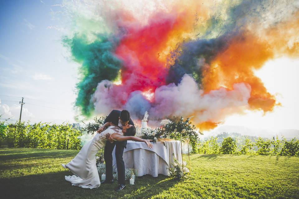 Smoke bombe
