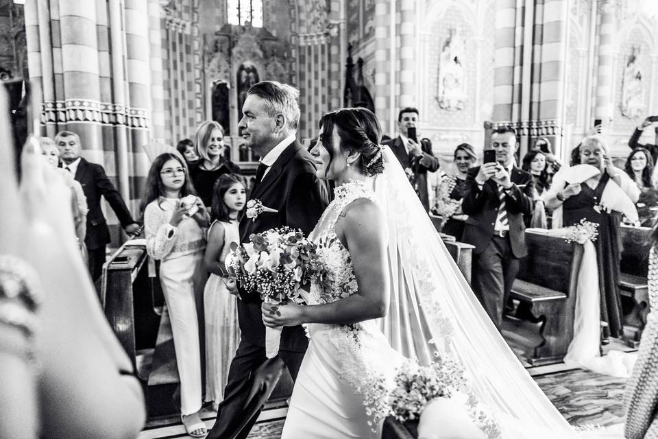 Arrivo della sposa