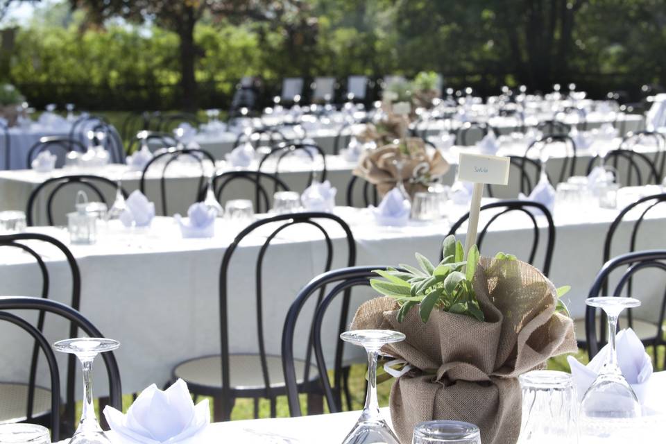 Banqueting giardino