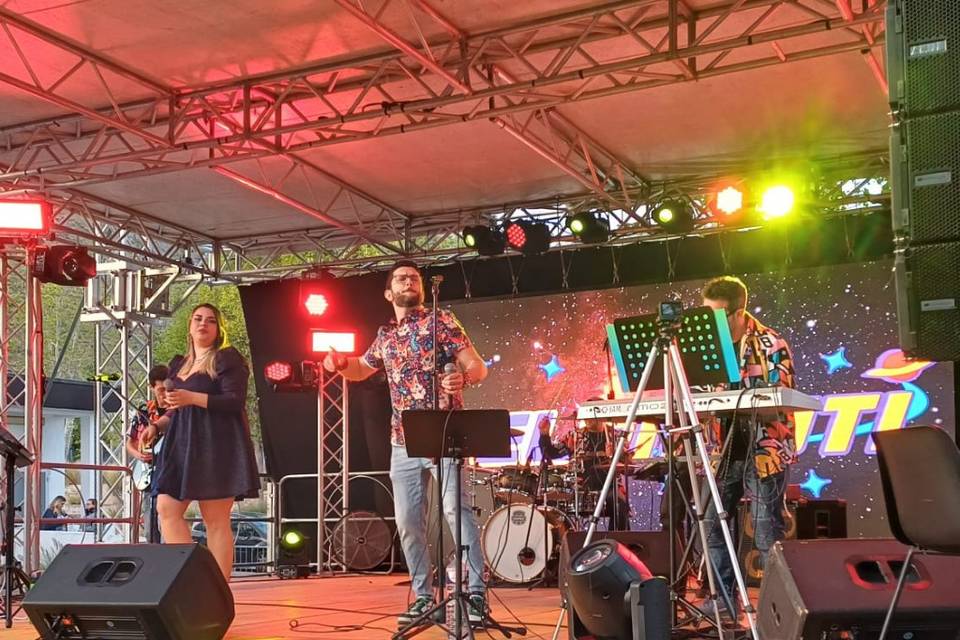 Sul palco del Palermo Comix