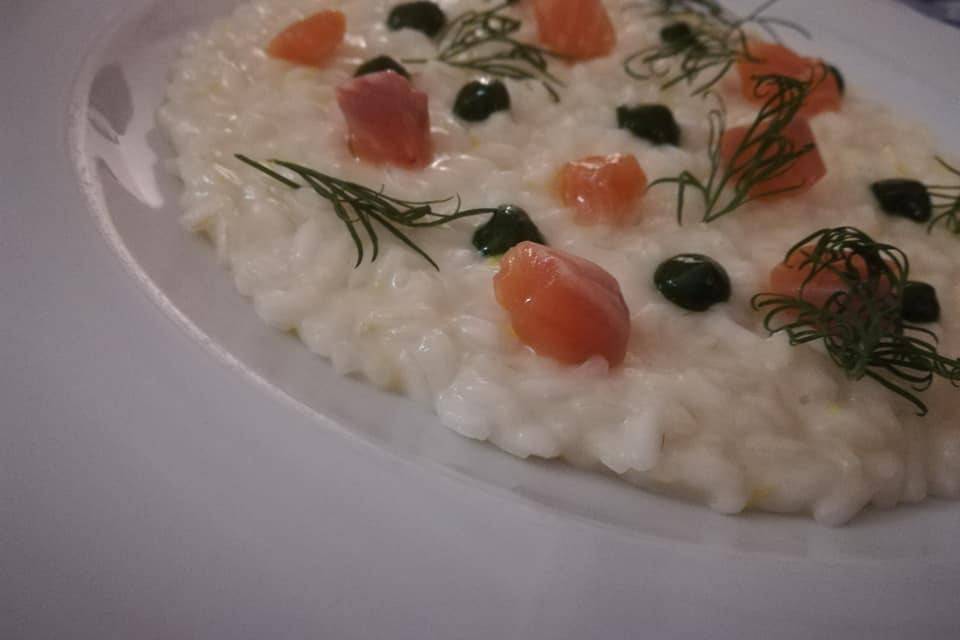 Risotto trota aneto