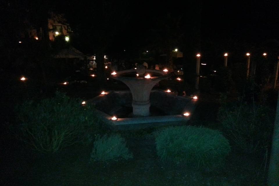 Evento serale nel Parco
