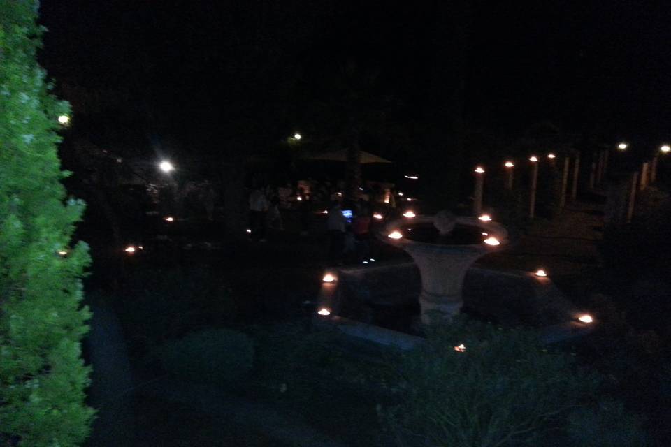 Evento serale nel Parco