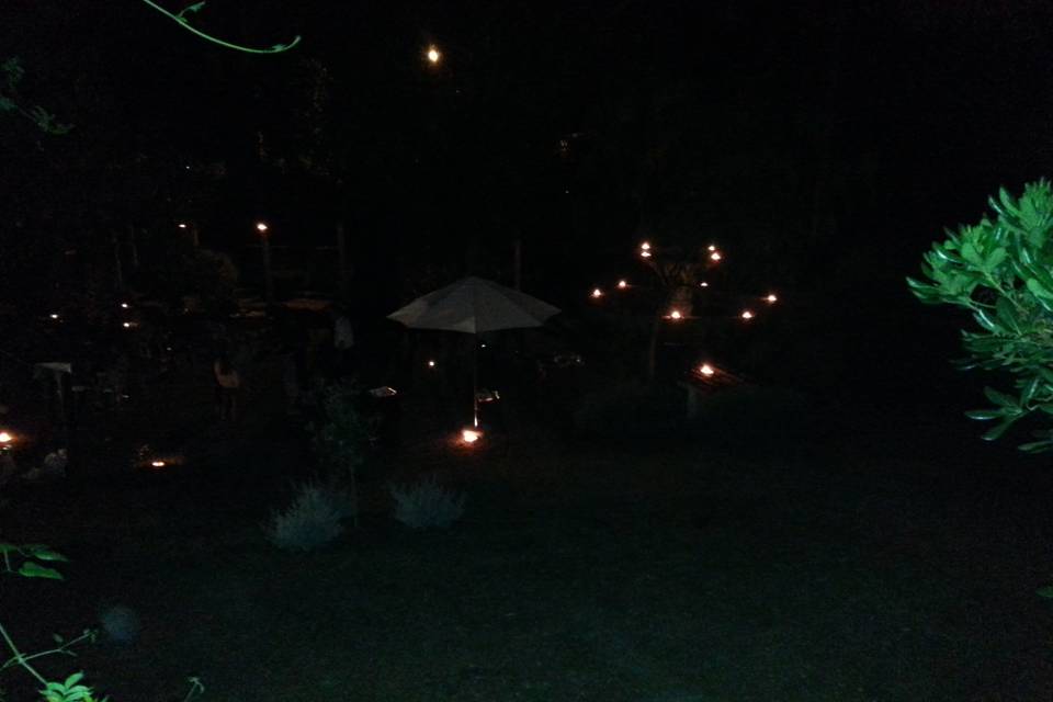 Evento serale nel Parco