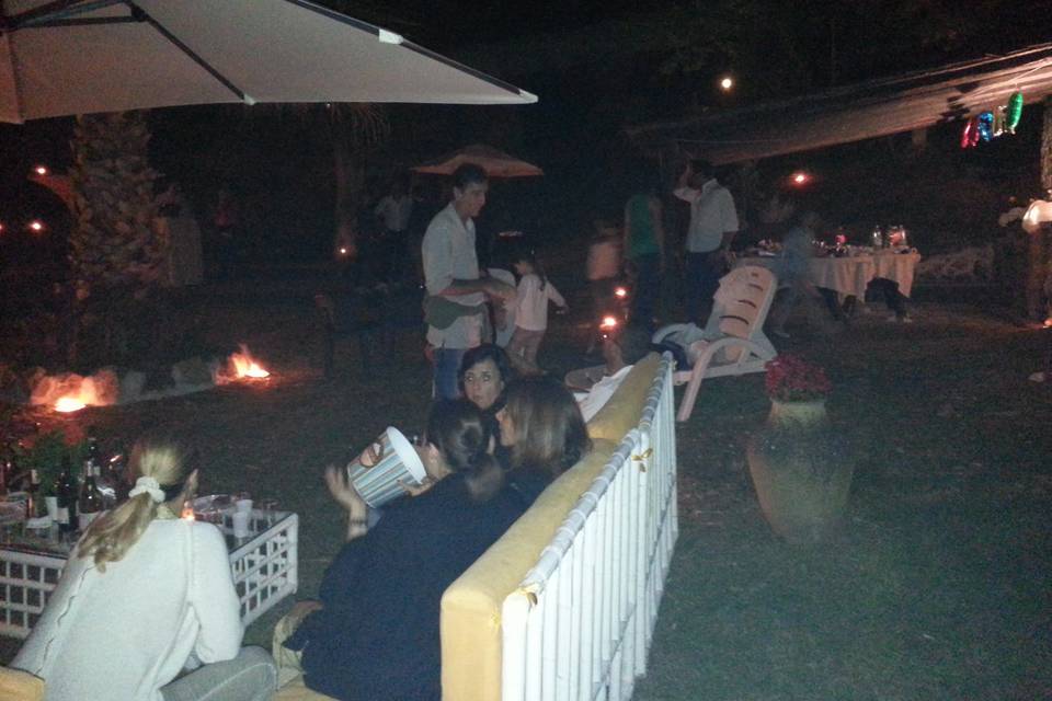 Evento serale nel Parco