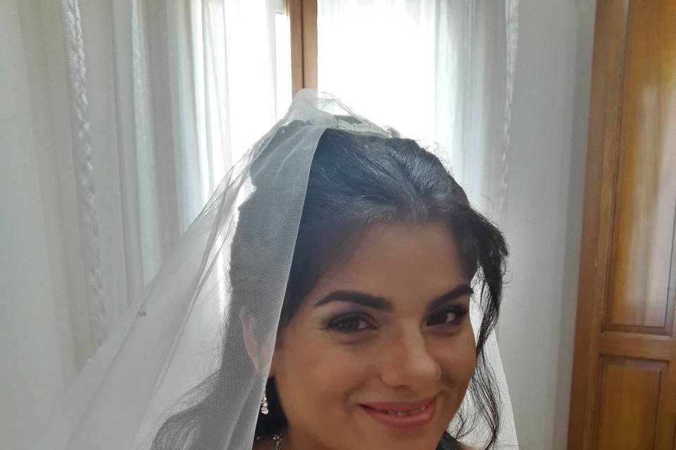 Trucco sposa dai toni caldi