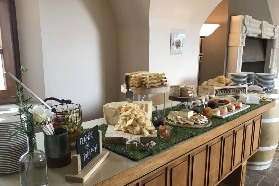 Buffet di formaggi