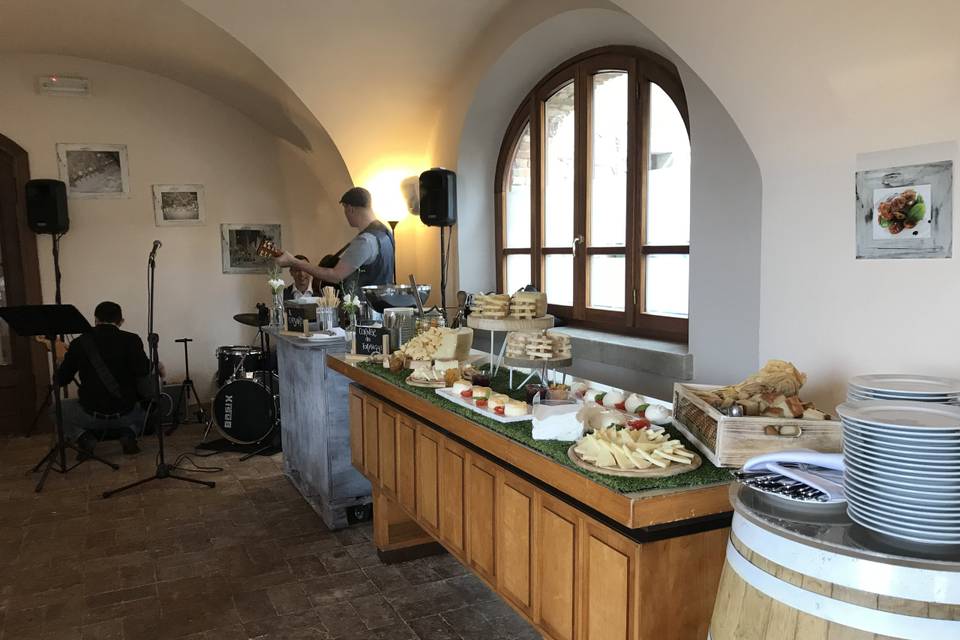 Buffet di formaggi