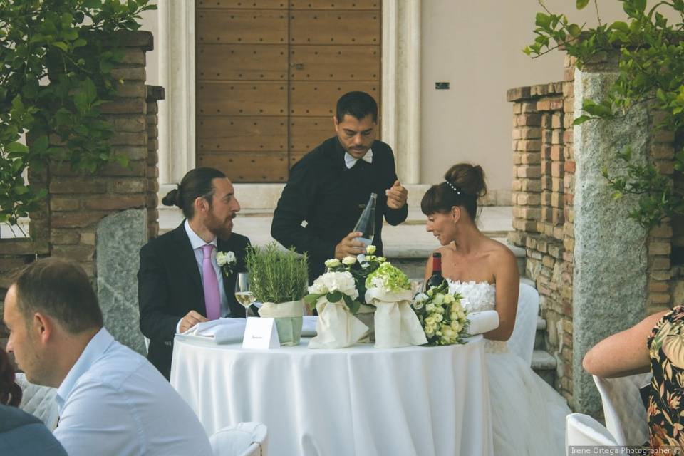 Torta in piscina