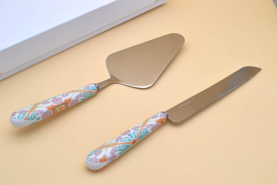 Set dolci paletta e coltello
